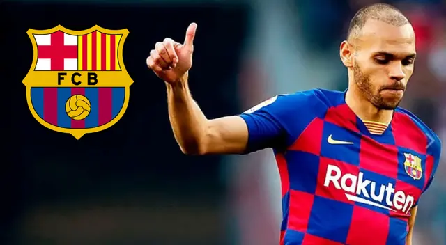 Martin Braithwaite tiene contrato hasta 2024 con Barcelona.