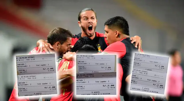 Hincha pone toda su fe en Melgar y realiza 6 apuesta de 2 soles cada una Hincha pone toda su fe en Melgar y realiza 6 apuesta de 2 soles cada una
