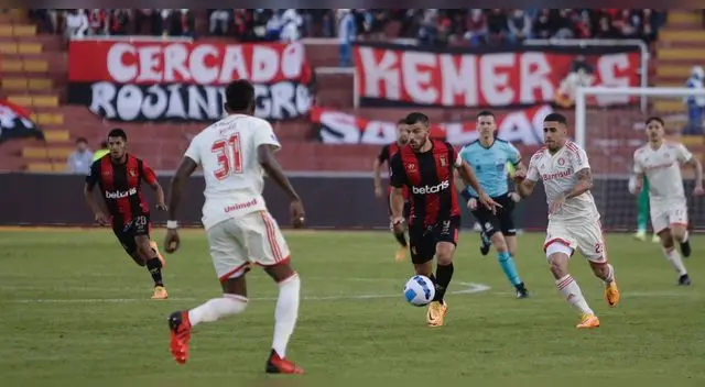 Melgar iguala ante Inter por la ida de Cuartos de Final de la Sudamericana