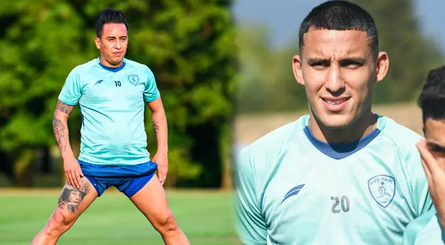 Christian Cueva compartirá equipo con Alex Valera Christian Cueva compartirá equipo con Alex Valera