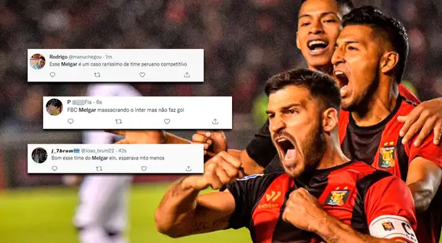 Los hinchas brasileños quedaron asombrados con el nivel de Melgar Los hinchas brasileños quedaron asombrados con el nivel de Melgar