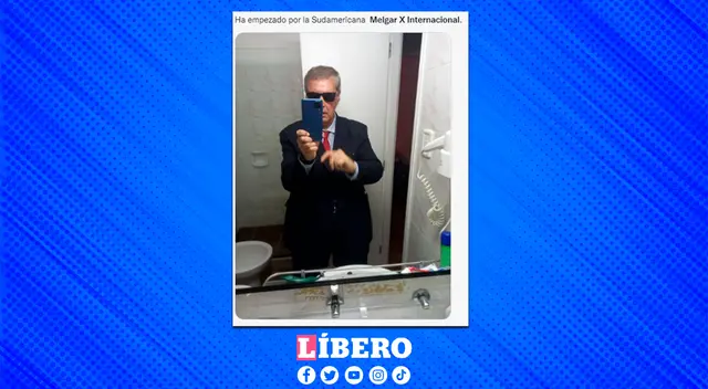 Más de una persona esperaba el partido de Melgar con ansias Más de una persona esperaba el partido de Melgar con ansias