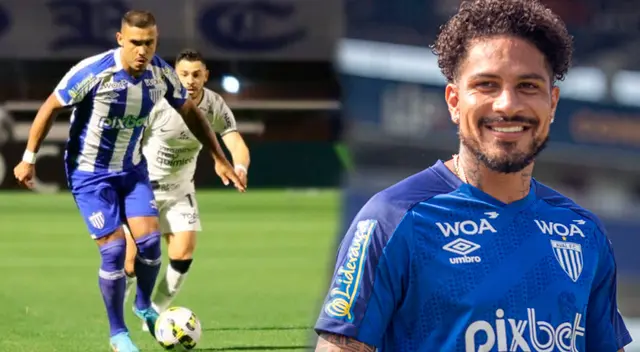 Paolo Guerrero jugó en el empate entre Avaí y Corinthians por el Brasileirao