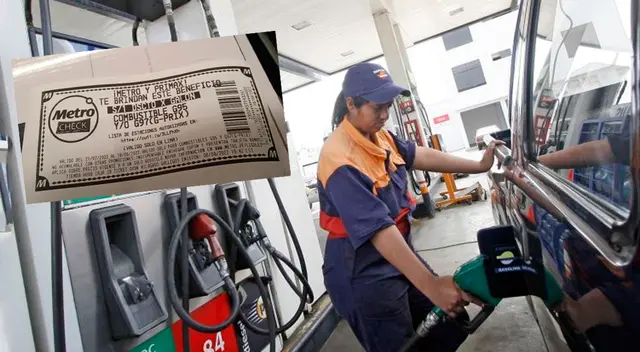 Supermercado peruano regala vale de descuento de 1 sol para comprar gasolina de 95 Supermercado peruano regala vale de descuento de 1 sol para comprar gasolina de 95