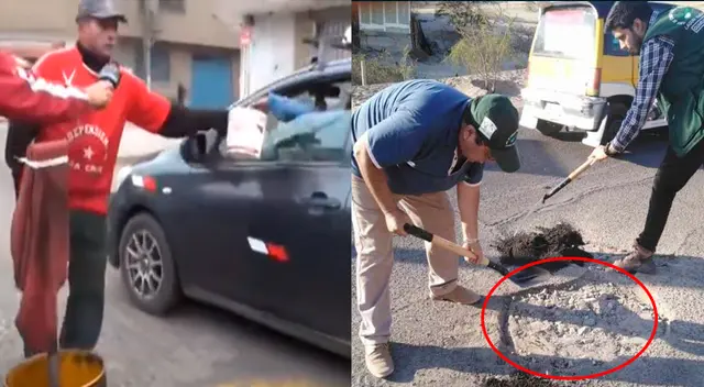 ¿Cuánto dinero pueden ganar los 'parchadores' de pistas en Perú? ¿Cuánto dinero pueden ganar los 'parchadores' de pistas en Perú?