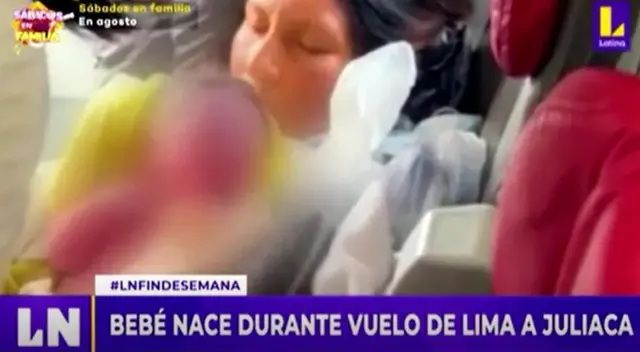 Mujer da a luz en pleno vuelo y es atendida por doctores que viajaban en el avión Mujer da a luz en pleno vuelo y es atendida por doctores que viajaban en el avión