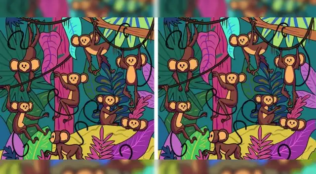 ¿Podrás hallar la única diferencia? Intenta superar este reto visual en 5 segundos