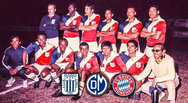 Alianza Lima y Deportivo Municipal enfrentaron a Bayern en 1971 Alianza Lima y Deportivo Municipal enfrentaron a Bayern en 1971