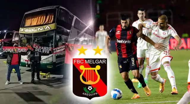 Hinchas de Melgar ya parten hacia Brasil para alentarlos en Copa Sudamericana