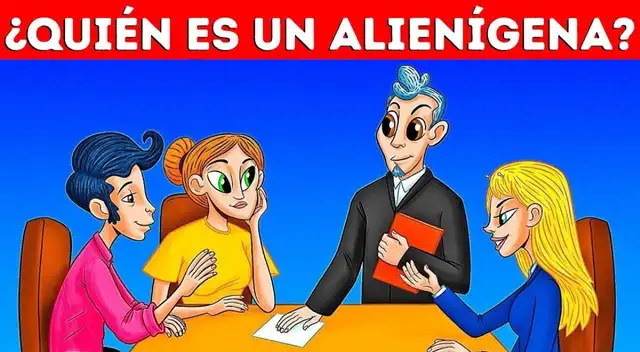 ¿Quién es un alienígena? Atrévete a superar este acertijo visual en tiempo récord ¿Quién es un alienígena? Atrévete a superar este acertijo visual en tiempo récord