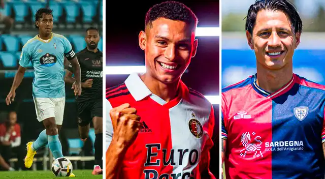 Los futbolistas peruanos que juegan en Europa en la actualidad