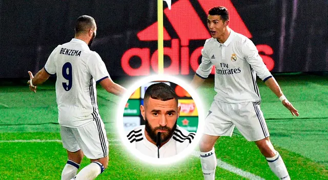 Karim Benzema recordó lo vivido con Cristiano Ronaldo