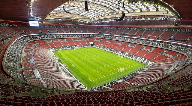 Estadio Al Bayt, recinto donde se jugará el Qatar vs. Ecuador por el partido inaugural del Mundial. Estadio Al Bayt, recinto donde se jugará el Qatar vs. Ecuador por el partido inaugural del Mundial.