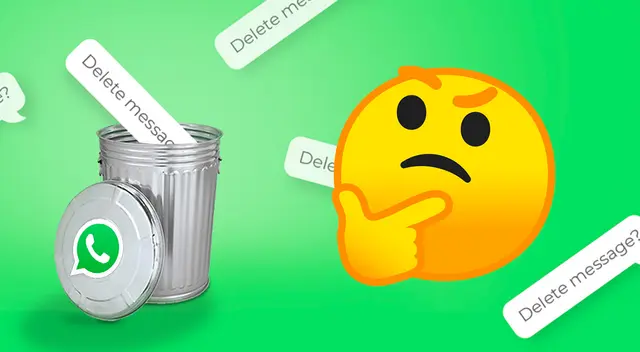 WhatsApp: App dará mucho más tiempo para borrar mensajes WhatsApp: App dará mucho más tiempo para borrar mensajes