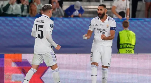 Real Madrid campeón de la Supercopa de Europa