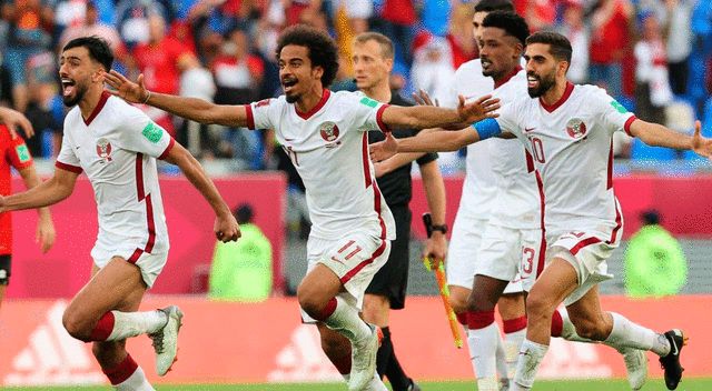 Selección de Fútbol de Qatar.   