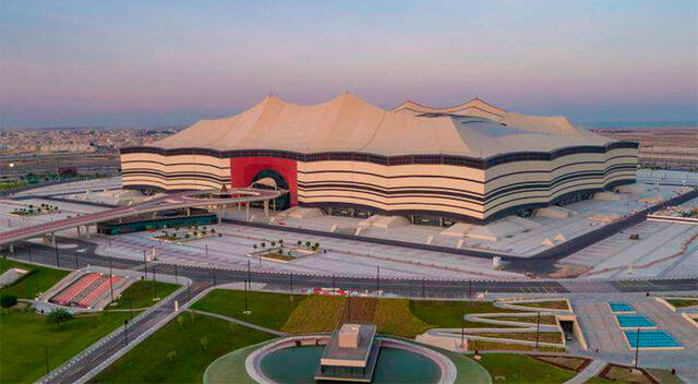  Al Bayt Stadium, recinto donde se jugará el Qatar vs. Ecuador por el partido inaugural.   