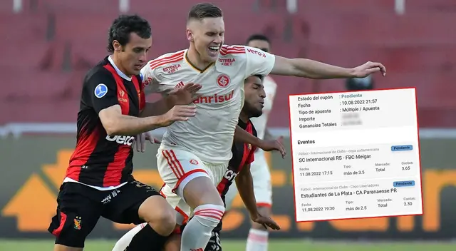 Hincha lo deja TODO y apuesta por lluvia de goles en el Melgar vs. Internacional Hincha lo deja TODO y apuesta por lluvia de goles en el Melgar vs. Internacional