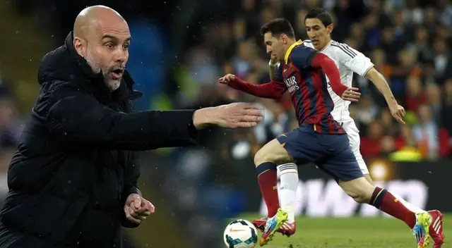 Pep Guardiola dirigió a Lionel Messi en el Barcelona durante cuatro temporadas.