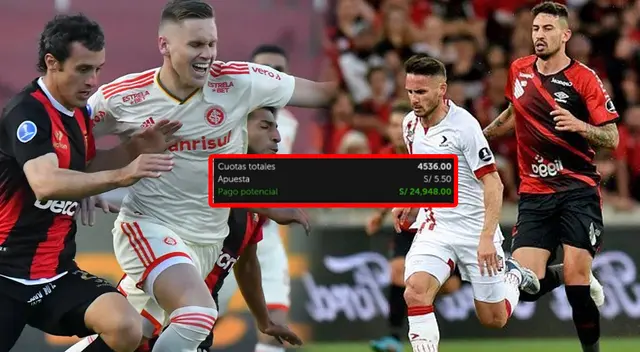 Joven realizó una apuesta que lo podría hacer ganar más de 24 mil soles. Joven realizó una apuesta que lo podría hacer ganar más de 24 mil soles.