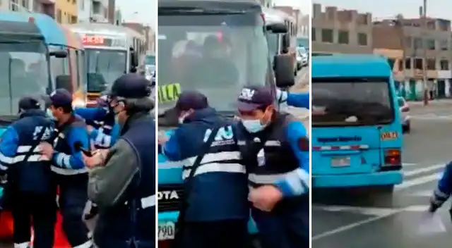 Custer atropella a fiscalizadores y se da a la fuga