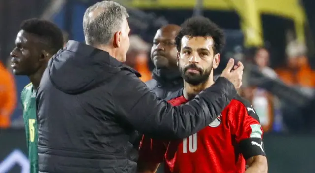 Mohamed Salah no pudo llevar a su selección a Qatar.