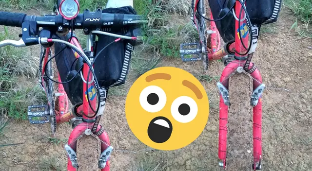 ¿Una bicicleta sin ruedas? Resuelve la ilusión óptica que ha generado discusiones en redes