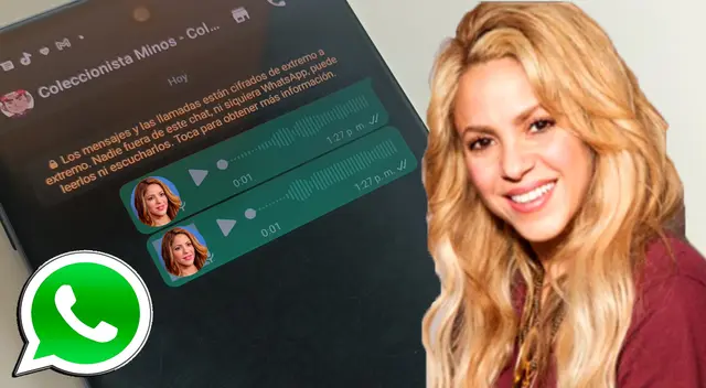 WhatsApp: truco secreto te permite enviar audios con la voz de Shakira WhatsApp: truco secreto te permite enviar audios con la voz de Shakira