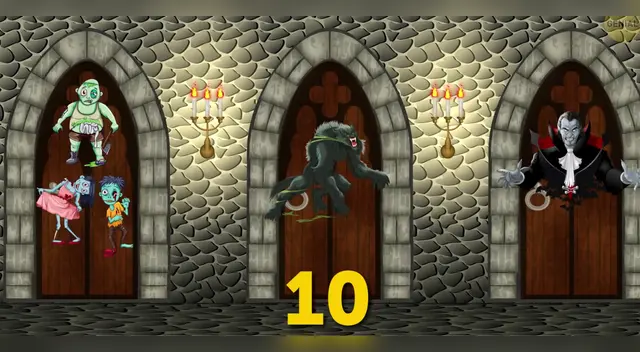 ¿Qué puerta elegirías si tu propósito es sobrevivir al espeluznante castillo?