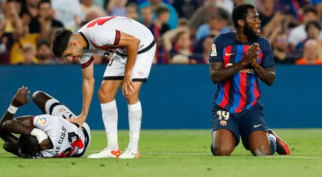 Barcelona con Robert Lewandowski igualó 0-0 con Rayo Vallecano Barcelona con Robert Lewandowski igualó 0-0 con Rayo Vallecano