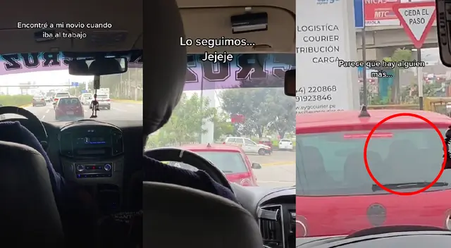Joven encontró de casualidad a su novio y él estaba acompañado de otra persona. Joven encontró de casualidad a su novio y él estaba acompañado de otra persona.