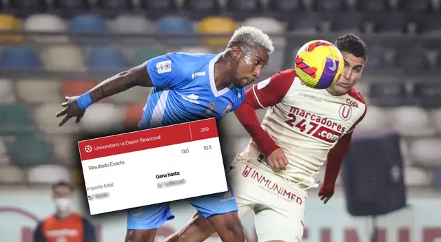 Hincha perdió toda su apuesta luego de que Universitario marcara 1 gol ante Binacional Hincha perdió toda su apuesta luego de que Universitario marcara 1 gol ante Binacional