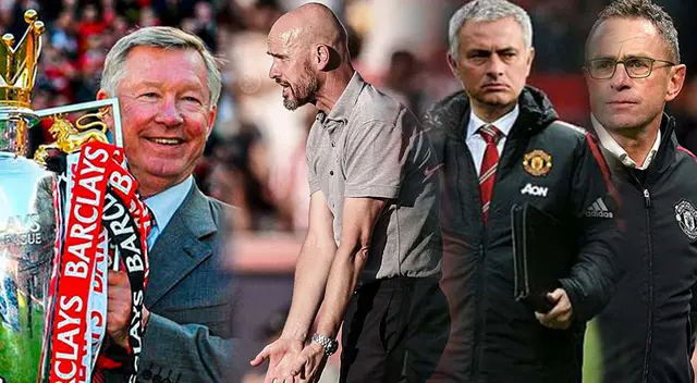 Manchester United y los técnicos que tuvieron post Alex Ferguson Manchester United y los técnicos que tuvieron post Alex Ferguson