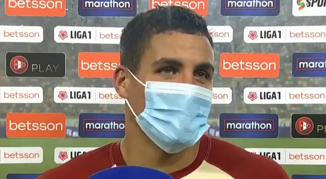 Alexander Succar se mostró feliz tras marcar su primer doblete con Universitario