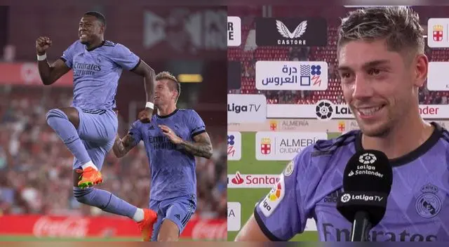 Valverde destacó el gol de tiro libre de Alaba apenas ingresó al campo de juego