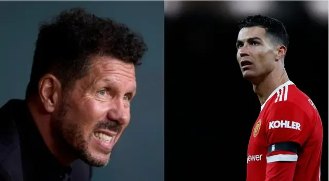 Diego Simeone y su contundente respuesta sobre fichaje de Cristiano Ronaldo Diego Simeone y su contundente respuesta sobre fichaje de Cristiano Ronaldo