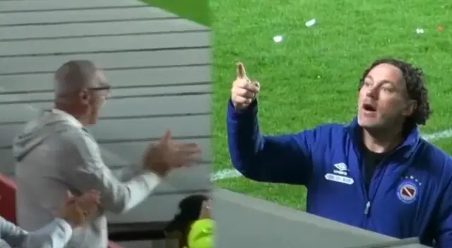 Gabriel Milito conversó con un hincha antes de hacer un cambio Gabriel Milito conversó con un hincha antes de hacer un cambio