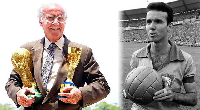 Mario 'Lobo' Zagallo, brasileño campeón del mundo como jugador y técnico.   