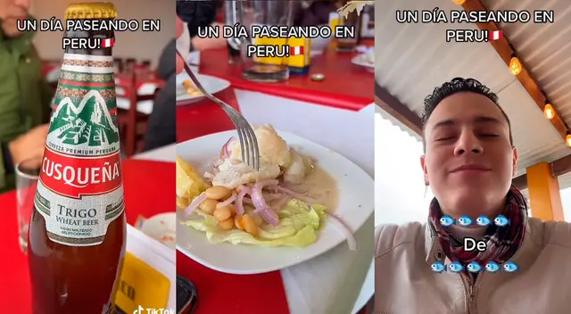 Mexicano quiere nacionalizarse peruano tras probar ceviche y cerveza cusqueña: