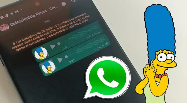 WhatsApp: sencillo truco te permite enviar audios con la voz de Marge Simpson WhatsApp: sencillo truco te permite enviar audios con la voz de Marge Simpson