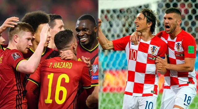  Bélgica y Croacia, favoritas en el Grupo F de Qatar 2022.   