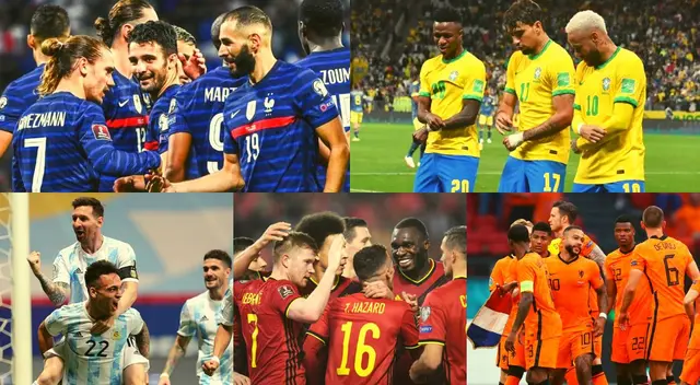 Qatar 2022: ¿Qué selección es la favorita en cada grupo del Mundial de Qatar 2022? Qatar 2022: ¿Qué selección es la favorita en cada grupo del Mundial de Qatar 2022?