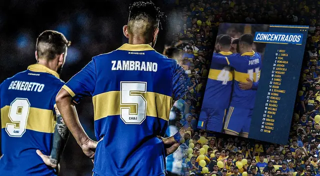 Boca Juniors: convocados contra Rosario Central Boca Juniors: convocados contra Rosario Central