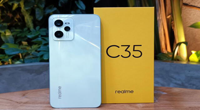 Realme C35, un nuevo gama de entrada con gran potencia 