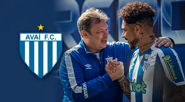 Avaí deja de lado a Paolo Guerrero y entrena con nuevos fichajes