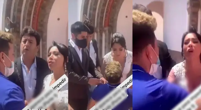 Novios estaban apunto de casarse y joven se opone al matrimonio. Novios estaban apunto de casarse y joven se opone al matrimonio.