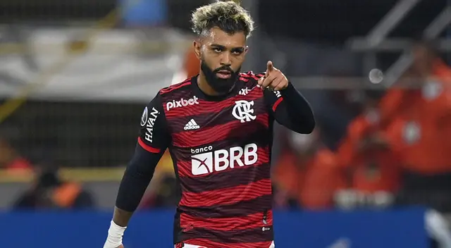 Gabigol bebió cerveza durante partido de Flamengo por Copa de Brasil