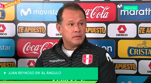 Juan Reynoso, entrenador de Perú