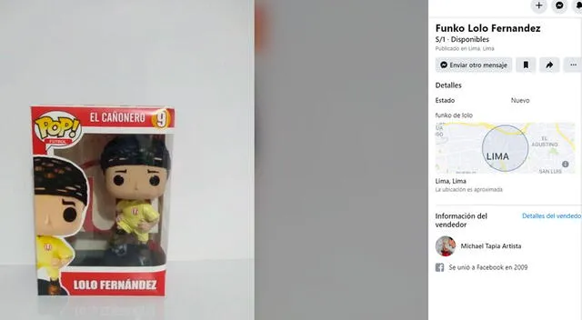 Funko de Lolo Fernández es buscado por hinchas 'crema'   