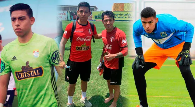 Es el arquero más joven de la Liga 1, debutó a los 17 años en Cristal, y hoy la está rompiendo.